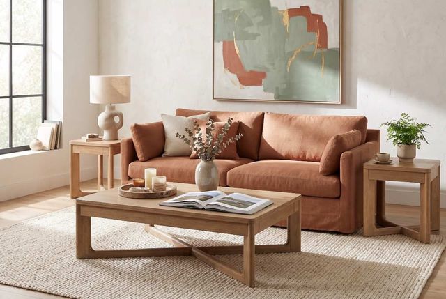 Liberty Furniture Ballentine 3-Piece Weathered Bronze Square Occasional Table Set-3