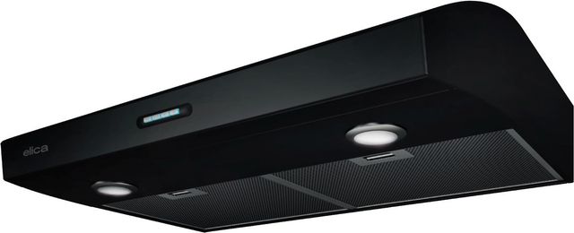 Elica Comfort Series Allasio 30" Black Under Cabinet Range Hood-0