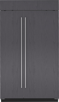 front view of the Sub-Zero® Classic Series 48 in. 29.1 Cu. Ft. Panel Ready Side-by-Side Refrigerator