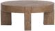 Classic Home Bristol Cafe Brown Round Coffee Table-2