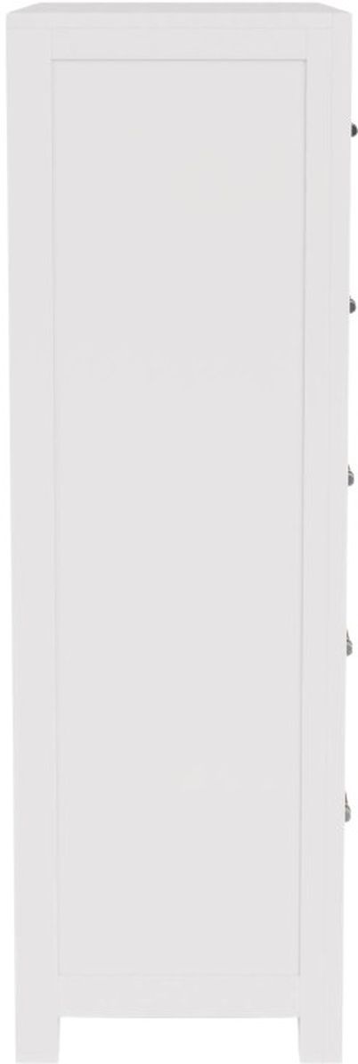 Riverside Furniture Rosalie White Caps 5-Drawer Chest-3