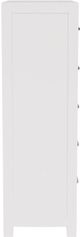 Riverside Furniture Rosalie White Caps 5-Drawer Chest-3