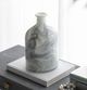 A & B Home Black/White Svirla Vase Swirl-2