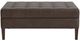 Bassett® Furniture Customizable Dover Leather Large Rectangle Ottoman-1