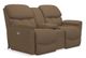 La-Z-Boy® Kipling Mink Power Reclining Loveseat with Headrest and Console-1