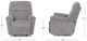 Franklin™ Harvey Capricorn Chestnut Manual Swivel Rocker Recliner-2