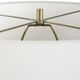 Uttermost® Nocturne Aged Black Table Lamp with Brass Accent-5