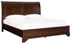 Signature Design by Ashley® Trellington Brown Queen Storage Sleigh Bed