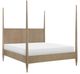 Legacy Classic Melrose Dessert Oak King Poster Bed-0