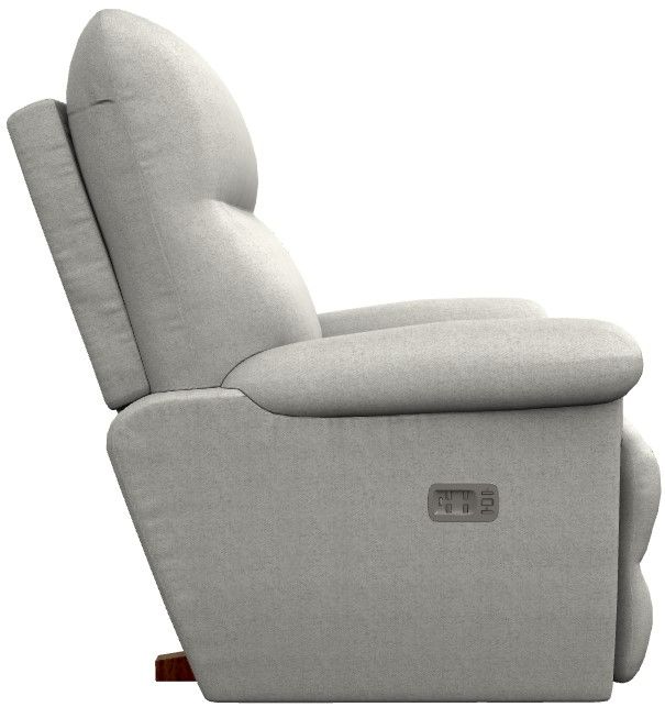 La-Z-Boy® Jay Oatmeal Power Rocking Recliner with Headrest and Lumbar-2