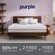 Purple® Essential 10" Grid Technology Medium Firm Smooth Top Queen Mattress in a Box-0