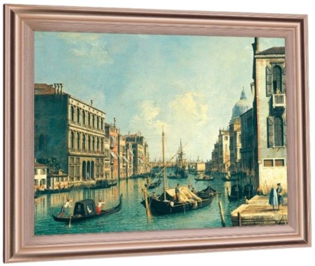 Classy Living Canal Serenity Scene Wall Art-2