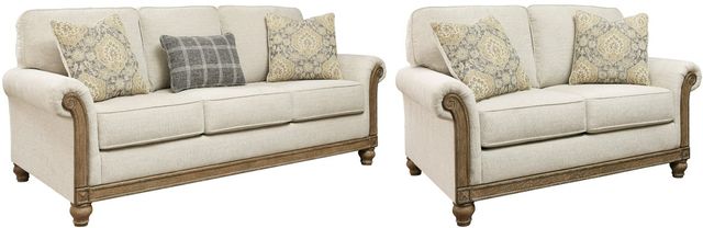 Benchcraft® Stoneleigh 2-Piece Alabaster Living Room Set-0