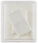 Olliix by True North by Sleep Philosophy Cozy Flannel Ivory Solid Queen 100% Cotton Printed Sheet Set-0
