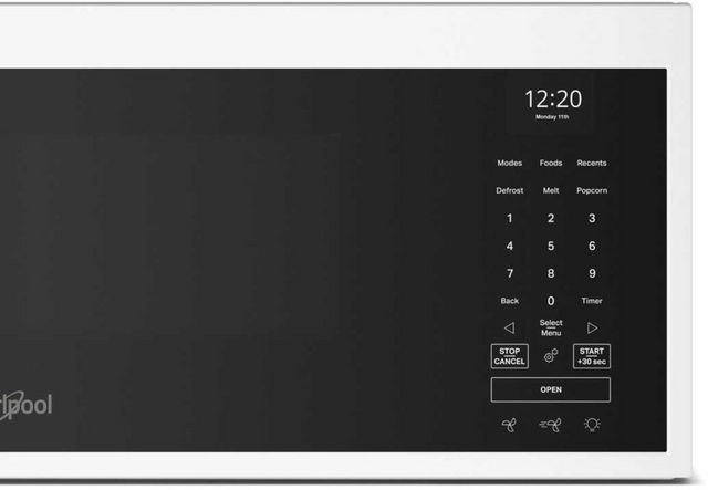 Whirlpool® 1.1 Cu. Ft. White Over The Range Microwave-4