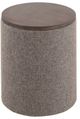 Olliix by INK+IVY Marta Grey Storage Round Ottoman-0