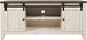 Jofran Inc. Madison County Brown/Vintage White 60" Media Console-1