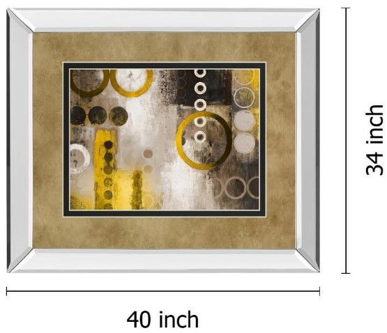Classy Living Â Michael Marcon Yellow Liberated Wall Art-2