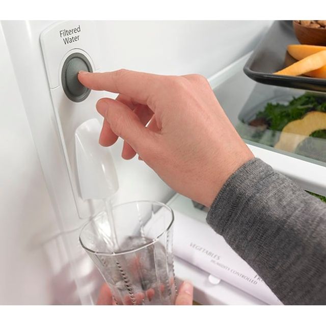 KitchenAid® 33 in. 22.1 Cu. Ft. Black Stainless Steel with PrintShield™ Finish French Door Refrigerator-1