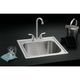 Elkay Everyday Chrome Bar Deck Mount Faucet and Lever Handles-1
