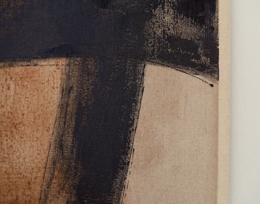 Signature Design by Ashley® Tamland Linen/White/Black Wall Art-3