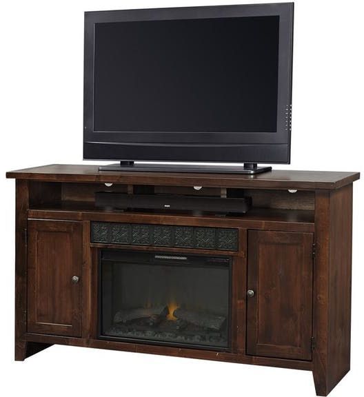 Aspenhome® Alder Grove Tobacco 63" Fireplace Console-0