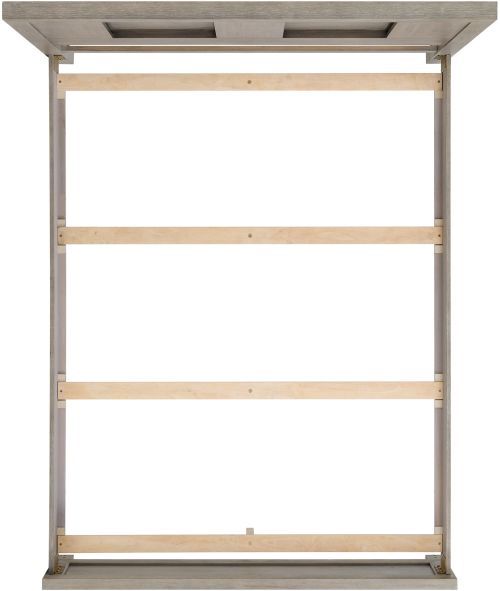 Elements International Kelis 4-Piece Gray Queen Panel Bedroom Set-3