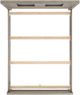 Elements International Kelis 4-Piece Gray Queen Panel Bedroom Set-3