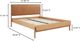 Moe's Home Collection Colby Brown Queen Panel Bed-2