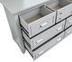Magnussen Home® Charleston White Dove Dresser and Mirror-3