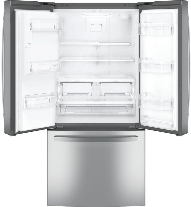 GE® 33 in. 23.6 Cu. Ft. Fingerprint Resistant Stainless Steel French Door Refrigerator-3