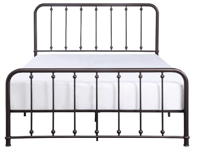 Homelegance® Larkspur Dark Bronze Queen Platform Bed-2