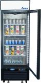 Atosa® 19.4 Cu. Ft. Black Stainless Steel Freestanding Commercial Refrigerator.-1
