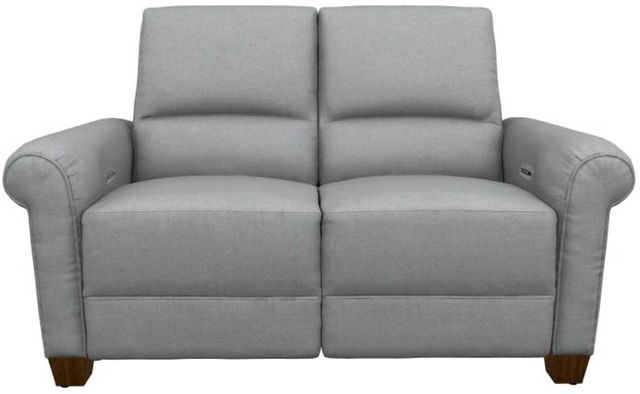 La-Z-Boy® Clybourn Bluestone Power Reclining Loveseat with Headrest-1