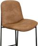 International Furniture Direct America Caramel Upholstered Barstool-1
