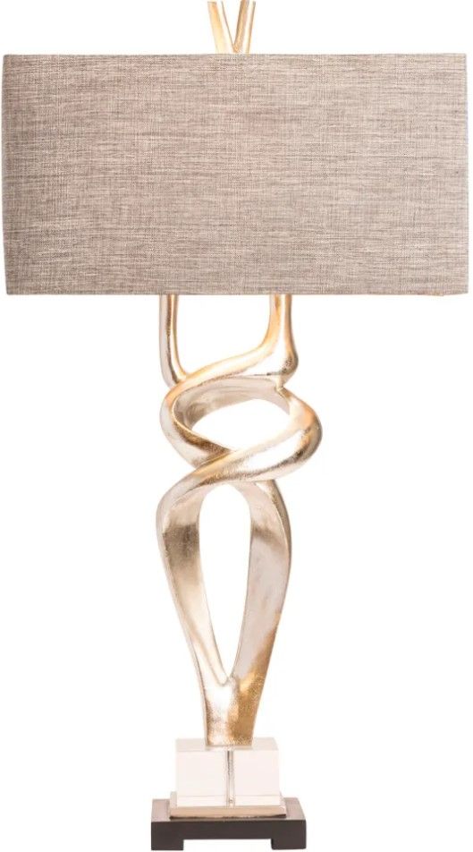 Crestview Collection Coventry Silver Table Lamp-2