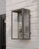 Currey & Company Royster Antique Silver/Clear Outdoor Wall Sconce-4