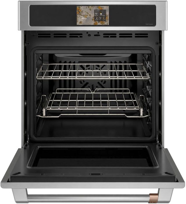 Café™ Professional Series 27” Stainless Steel Smart Single Electric Wall Oven with Convection-1