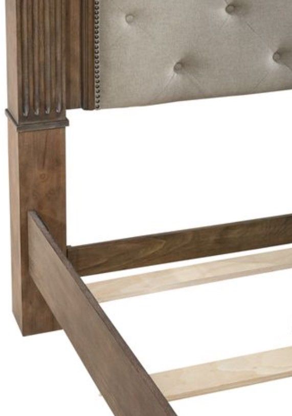 Liberty Furniture Carlisle Court Chestnut Upholstered Queen Poster Bed-5