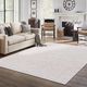 LR Home Babylon Beige/Ivory 5'x8' Area Rug-4