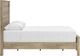 Signature Design by Ashley® Brozmont Tan Queen Platform Panel Bed-4