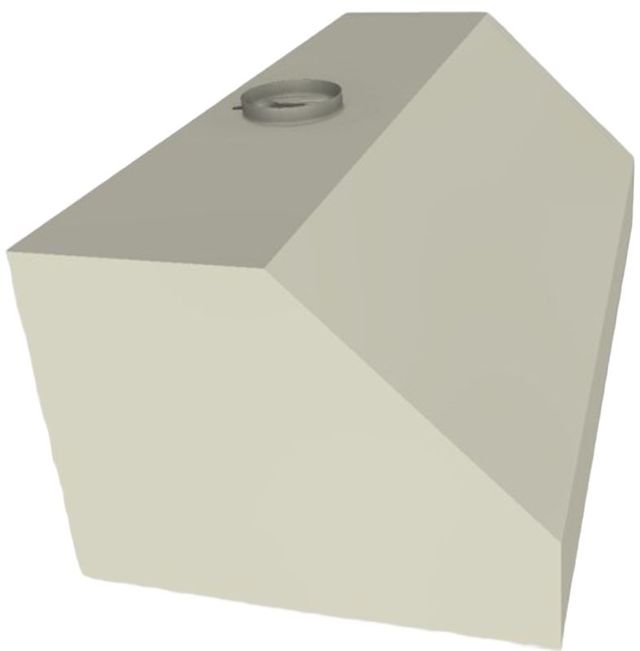 Vent-A-Hood® Premier Magic Lung® 48" Biscuit Wall Mounted Range Hood-1