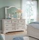 Liberty Furniture Bayside Antique White Mirror-2