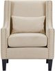 Elements International Whittier Natural Accent Arm Chair-0