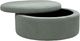 Jonathan Louis Jubilee Mint Large Round Storage Ottoman-1