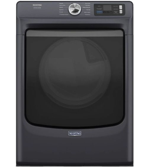 Maytag® Midnight Steel Front Load Washer & Gas Dryer Laundry Pair-4