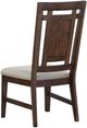 Winners Only® Kentwood Brown/Gray Upholstered Dining Side Chair-2