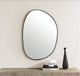 Renwil® Bozeman Matte Black Accent Mirror-3