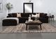 Coaster® Lakeview Dark Chocolate Rectangular Ottoman-4
