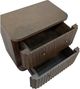 Modus Furniture Penny Chocolate Mousse Fluted Nightstand-4